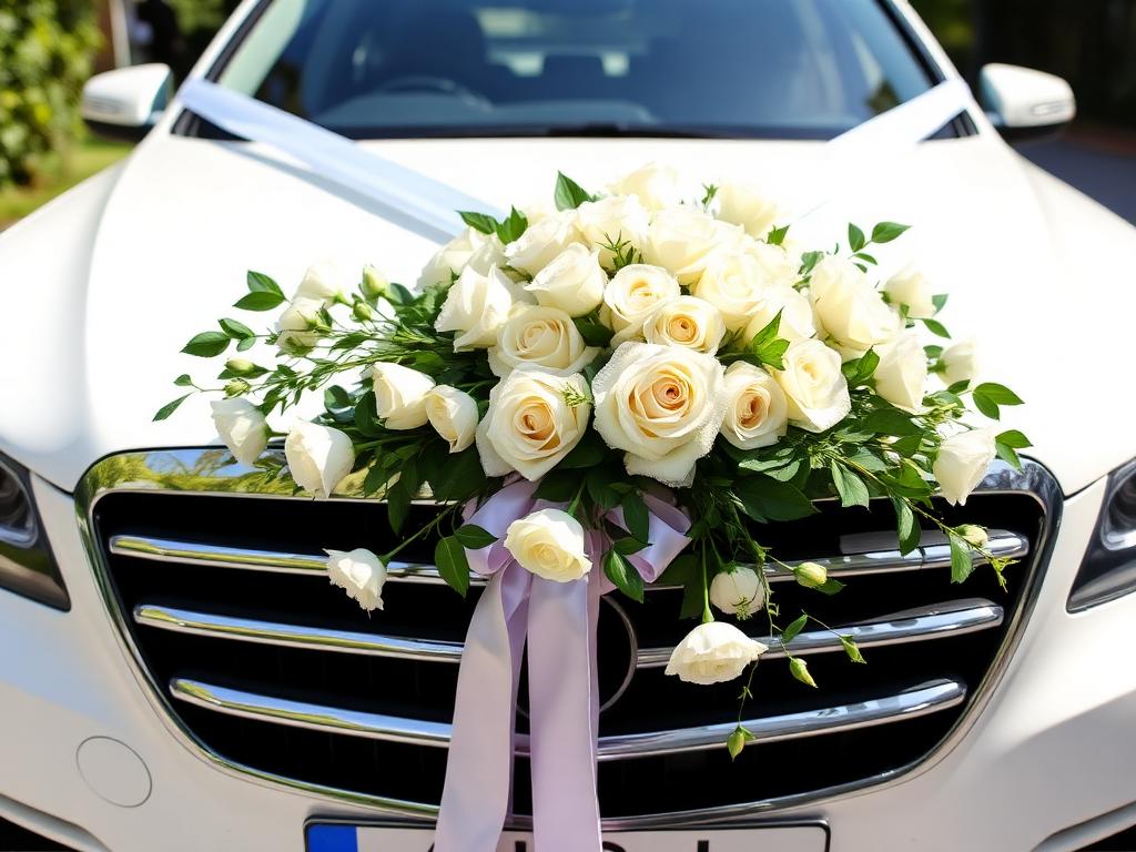 Wedding Car Decoration by Aligoraya Flowers Market