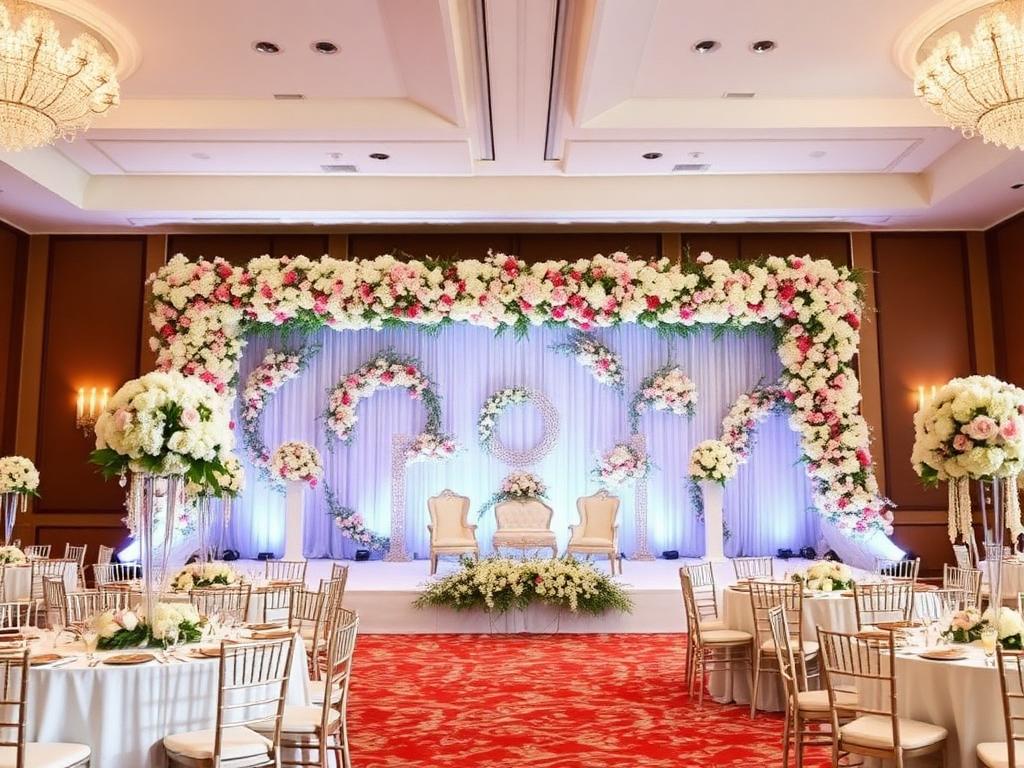 Event Flower Decoration by Aligoraya Flowers Market